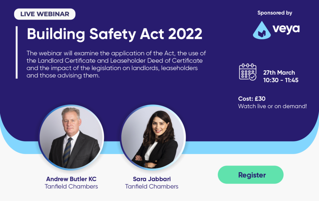 Building Safety Act 2022 Webinar Image